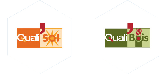 Logos QualiSol et QualiBois