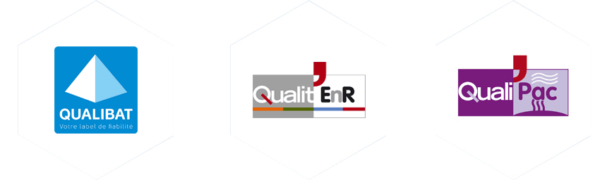 labels Qualibat, QualiENR et QualiPAC