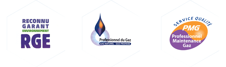 label RGE Professionnel du Gaz et PMG